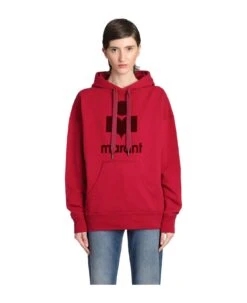 Mansel Sweatshirt In Bordeaux Cotton