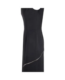 Alexander McQueen Grain De Poudre Sheath Dress -Femme Mode Shop a9689644522b9be728e82454ba1cf429