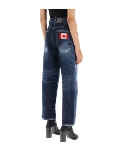 DSQUARED2 'boston' Cropped Jeans -Femme Mode Shop ab4c09c77a7c0af4787004d5034a4691