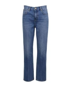 Tory Burch Mid-rise Straigh-leg Jeans