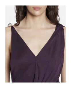 Lanvin Purple Melodie Dress -Femme Mode Shop ae148ce687cf52dcc9fd8274210ba2c4