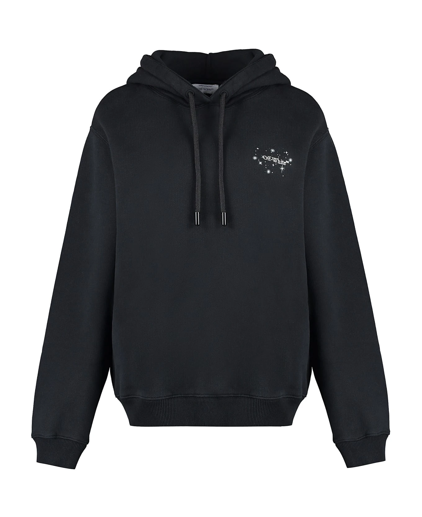 Off-White Bling Cotton Hoodie 3 Off-White Bling Cotton Hoodie