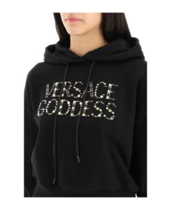 Versace Studded Logo Hoodie 9 Versace Studded Logo Hoodie -Femme Mode Shop b19a0caf8cb732c758a9d5cbb54dccc6