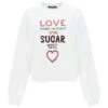 Dolce & Gabbana Lettering Print Oversized Sweatshirt 2 Dolce & Gabbana Lettering Print Oversized Sweatshirt -Femme Mode Shop b33f45b2183f58e6c431031630f979c1
