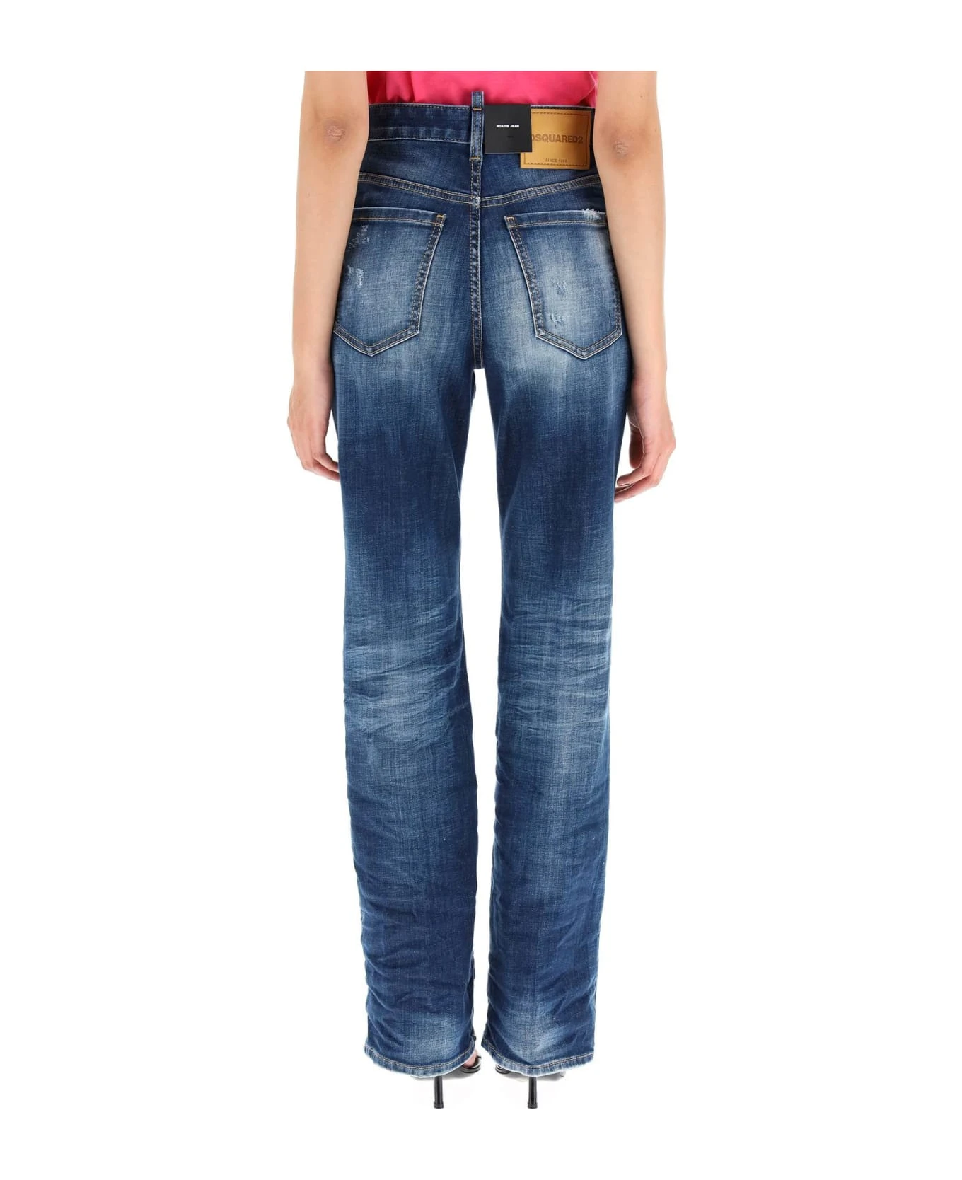 DSQUARED2 Clean Vintage Wash Roadie Jeans 5 DSQUARED2 Clean Vintage Wash Roadie Jeans - Image 3