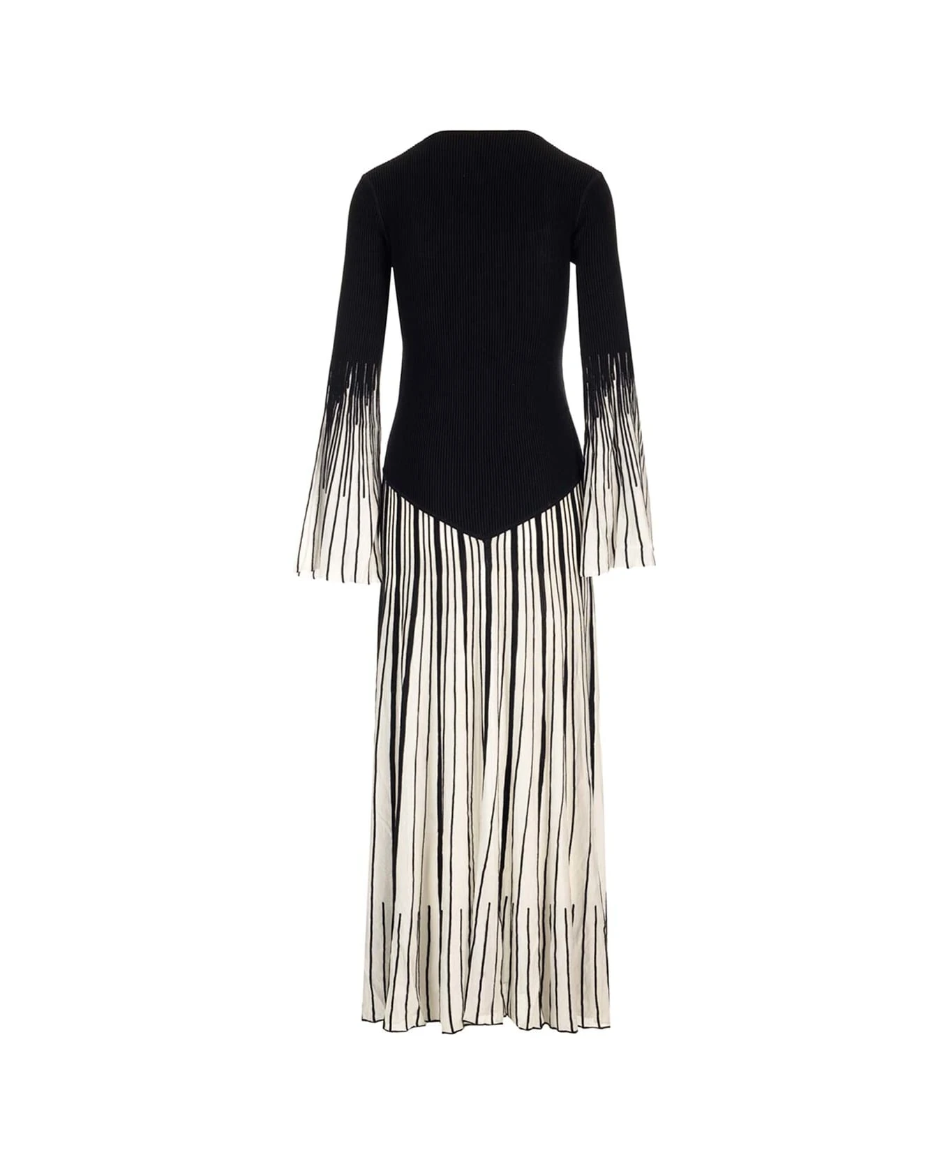 Chloé Long Dress In Wool And Silk 4 Chloé Long Dress In Wool And Silk - Image 2