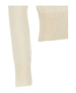 Alexander McQueen Off-shoulder Sweater -Femme Mode Shop b7f31b3c91d7de47405c9f3b9d9d1c7c