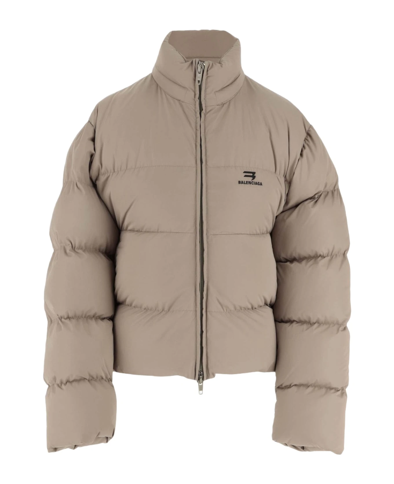 Balenciaga Nylon Down Jacket With Logo 3 Balenciaga Nylon Down Jacket With Logo
