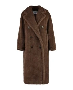 Max Mara Faust Vegan Fur Coat
