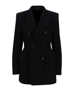 Balenciaga Hourglass Bouclé Jacket