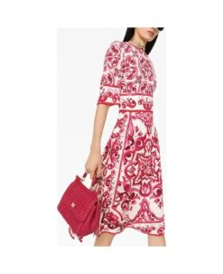 Dolce & Gabbana Abito Maiolica -Femme Mode Shop bc09aca8c7a0cbba9f9dad0f1735eb84