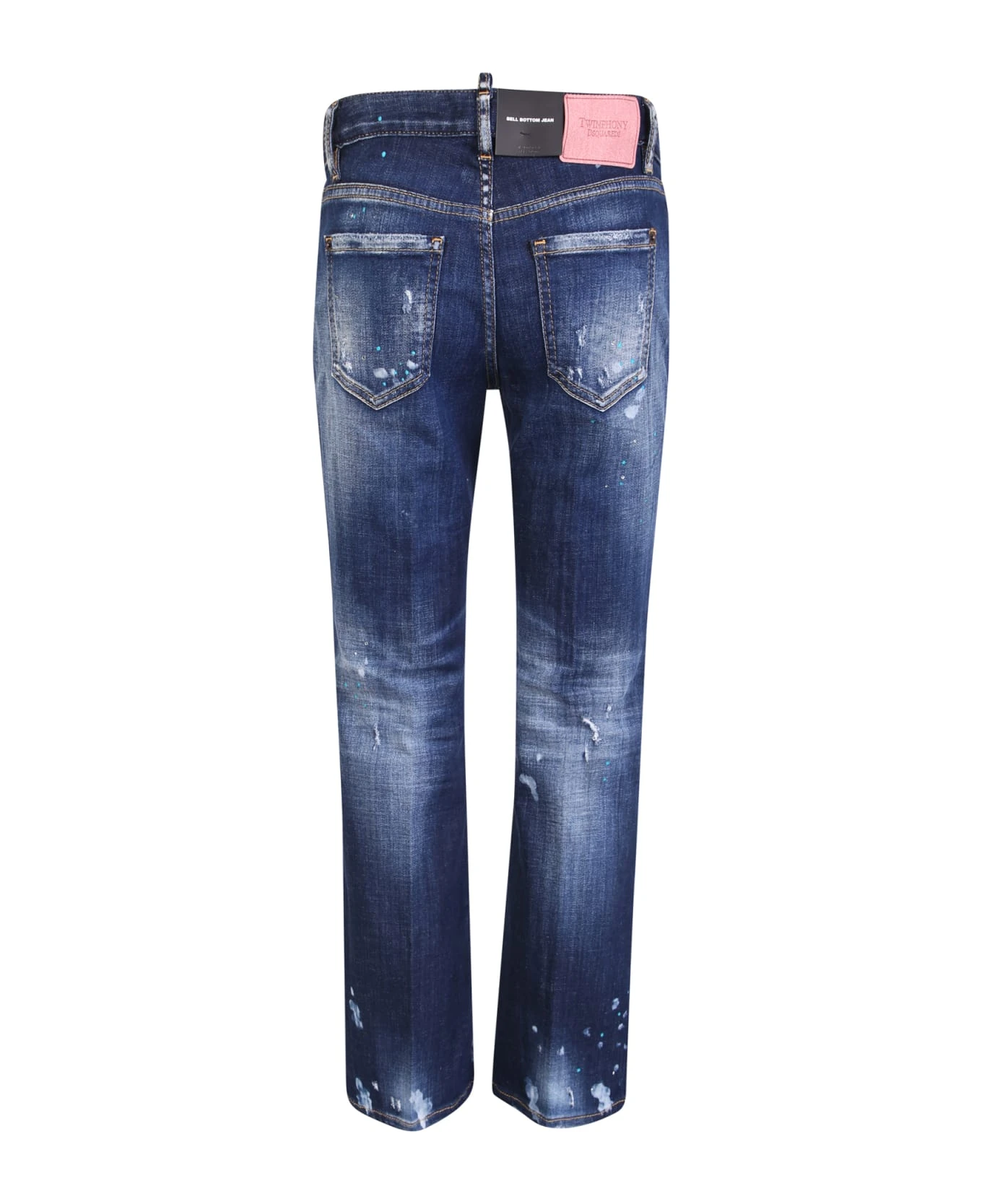 DSQUARED2 Camo Patch Wash Sasoon Jeans 4 DSQUARED2 Camo Patch Wash Sasoon Jeans - Image 2