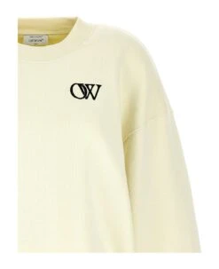 Off-White 'flock Ow' Sweatshirt -Femme Mode Shop c1663a5ee4050e27b1212cdd387460b0