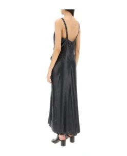 Maison Margiela Long Dress In Poly Moiré 8 Maison Margiela Long Dress In Poly Moiré -Femme Mode Shop c230ca9f22d8f0a72d32a273844b738c