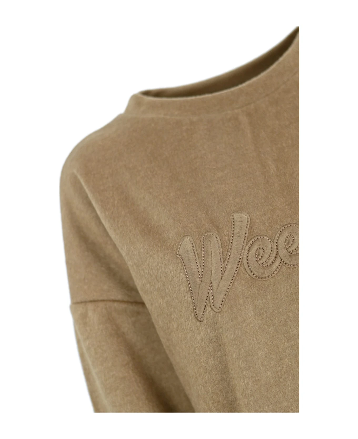 Weekend Max Mara "molveno" Cotton Jersey Sweatshirt 5 Weekend Max Mara "molveno" Cotton Jersey Sweatshirt - Image 3