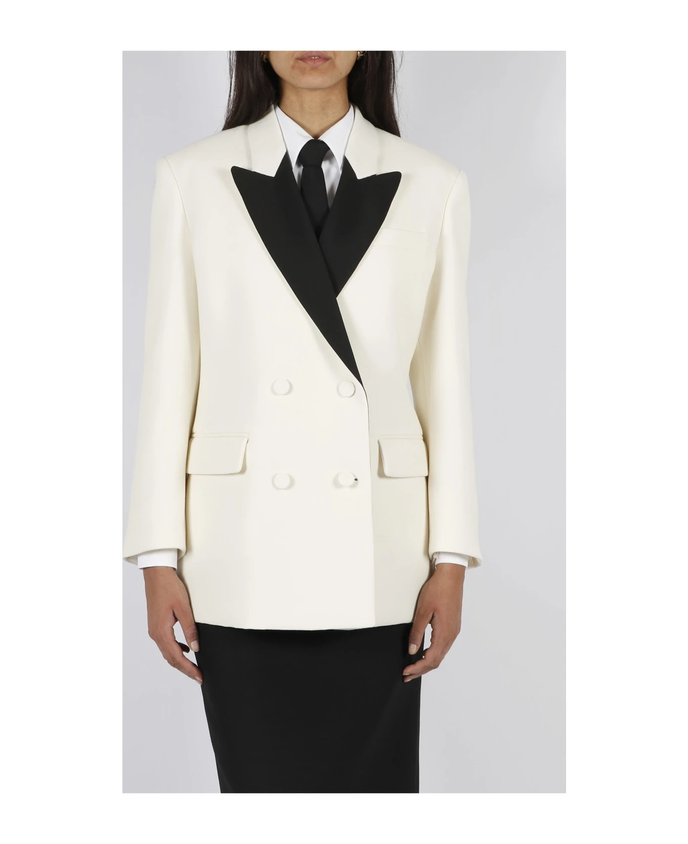 Valentino Garavani Double Crepe Blazer 4 Valentino Garavani Double Crepe Blazer - Image 2