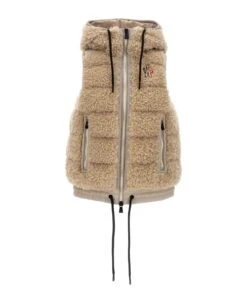 Teddy Hooded Vest