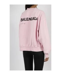 Balenciaga Regular Crewneck Sweatshirt -Femme Mode Shop ccba6b9b78929d5c956a75b628e686ba