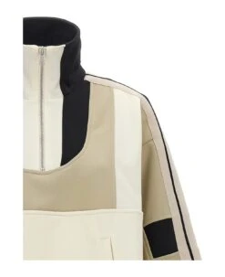 Palm Angels Cut Anorak Track Sweatshirt -Femme Mode Shop cdd7676058173d4ce6411f68b68228c3