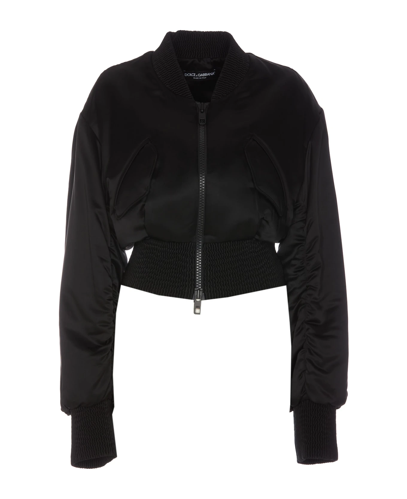 Dolce & Gabbana Short Duchesse Bomber Jacket 3 Dolce & Gabbana Short Duchesse Bomber Jacket