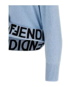 FENDI ' Mirror' Cardigan -Femme Mode Shop ce8d77b2ef2c6709d88c6a84f47e83c2