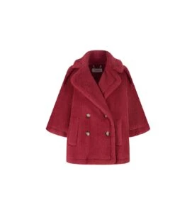 Max Mara Red Placido Cape