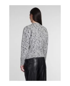Morena Knitwear In Grey Acrylic -Femme Mode Shop d2eb2dffcf868bbce6013039ea177b0d