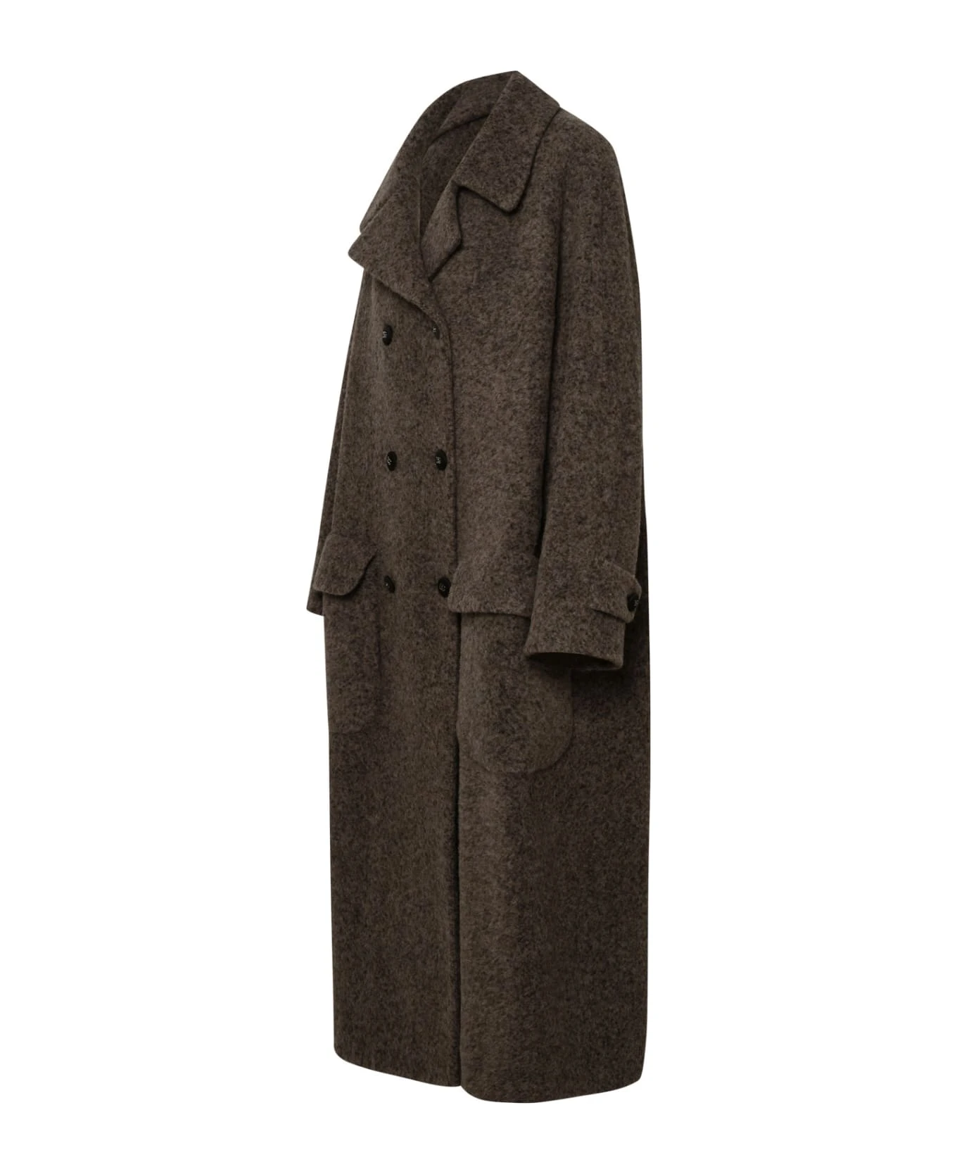 Dolce & Gabbana Beige Alpaca Blend Coat 4 Dolce & Gabbana Beige Alpaca Blend Coat - Image 2