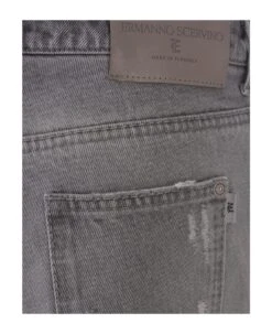 ERMANNO SCERVINO Grey Jeans With Abrasions And Rhinestones 11 ERMANNO SCERVINO Grey Jeans With Abrasions And Rhinestones -Femme Mode Shop d616c1acc3a7bb5ad1dee4f1458458c4