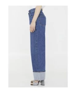 ALEXANDER WANG Denim Jeans With Crystals 8 ALEXANDER WANG Denim Jeans With Crystals -Femme Mode Shop d75f161371f464f1333781e93ac1f705