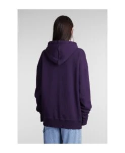Mansel Sweatshirt In Viola Cotton -Femme Mode Shop d7e903ec4bea505a665a1492555d7ae0