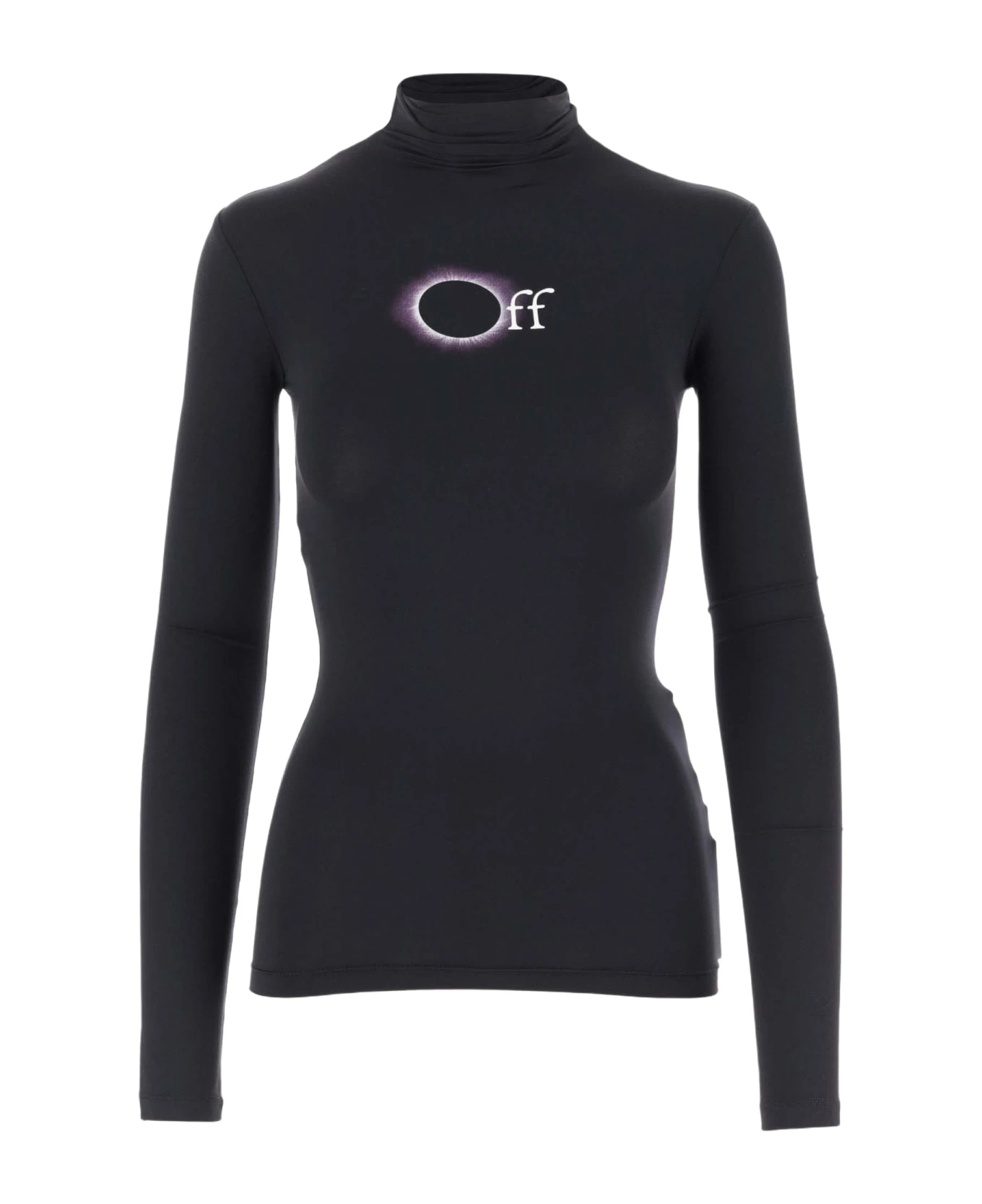 Off-White Stretch Jersey Pullover With Logo 3 Off-White Stretch Jersey Pullover With Logo