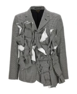 Comme Des Garcons Blazer Ruffles
