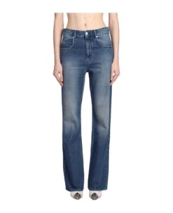 Belvira Jeans In Blue Denim