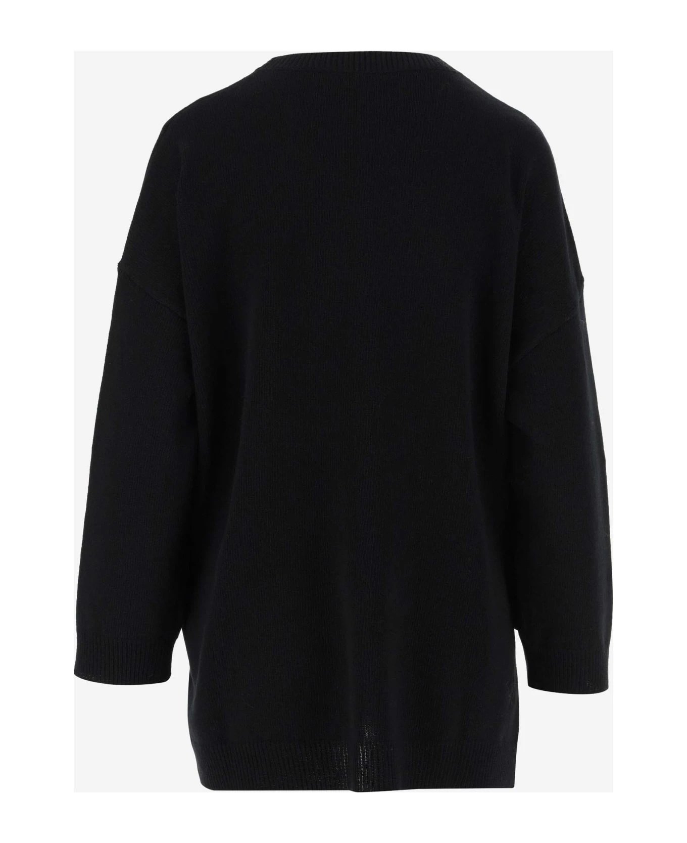 Valentino Wool Sweater With Bow Detail 4 Valentino Wool Sweater With Bow Detail - Image 2