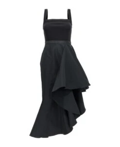 Alexander McQueen Cut And Sew Organic Rib Jersey