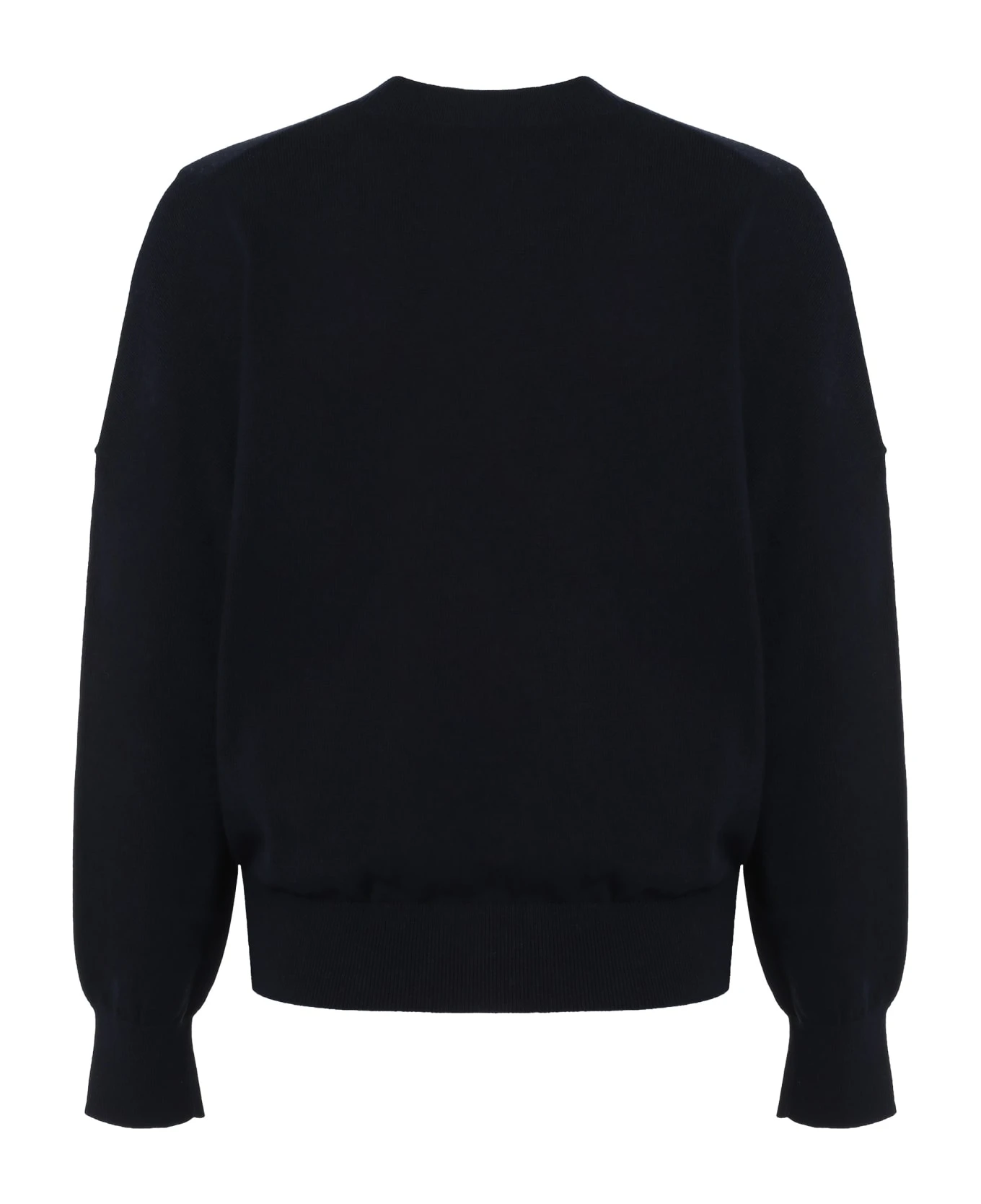 Marisans Wool-cotton Blend Crew-neck Sweater 4 Marisans Wool-cotton Blend Crew-neck Sweater - Image 2