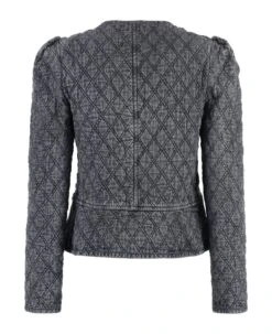 Grey Cotton Deliona Jacket -Femme Mode Shop e7780b0fe4ebfe3412569c49594d6afc