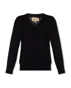 Gucci V-neck Knit Cardigan