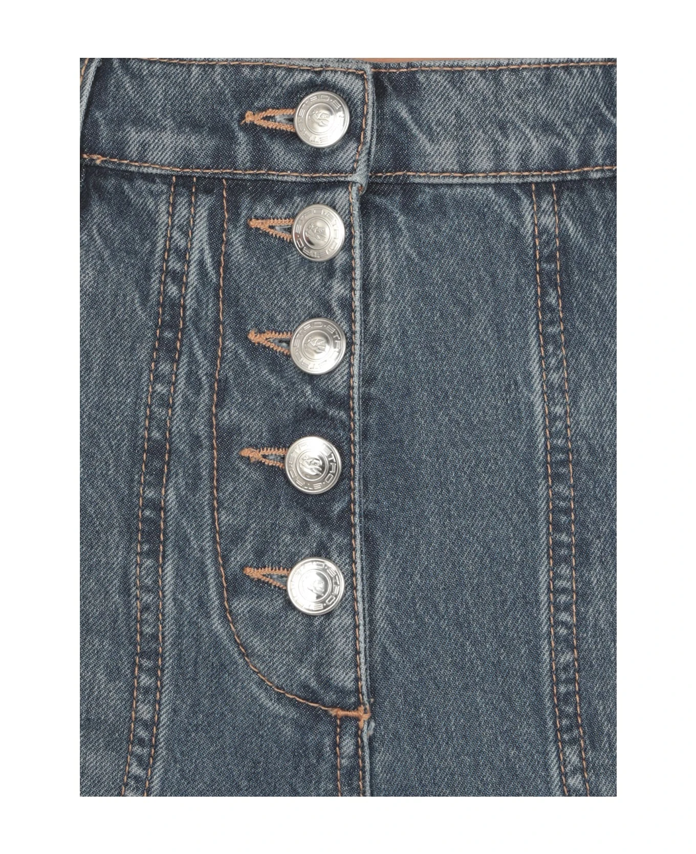 Etro Cotton Flared Jeans 6 Etro Cotton Flared Jeans - Image 4