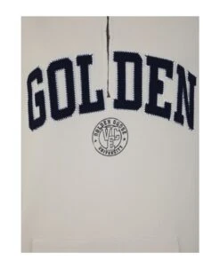 Golden Goose Journey W`s Sweatshirt Hoodie Dress W/zip Golden Patch -Femme Mode Shop ecac39cd94b64932c3af480e17345827