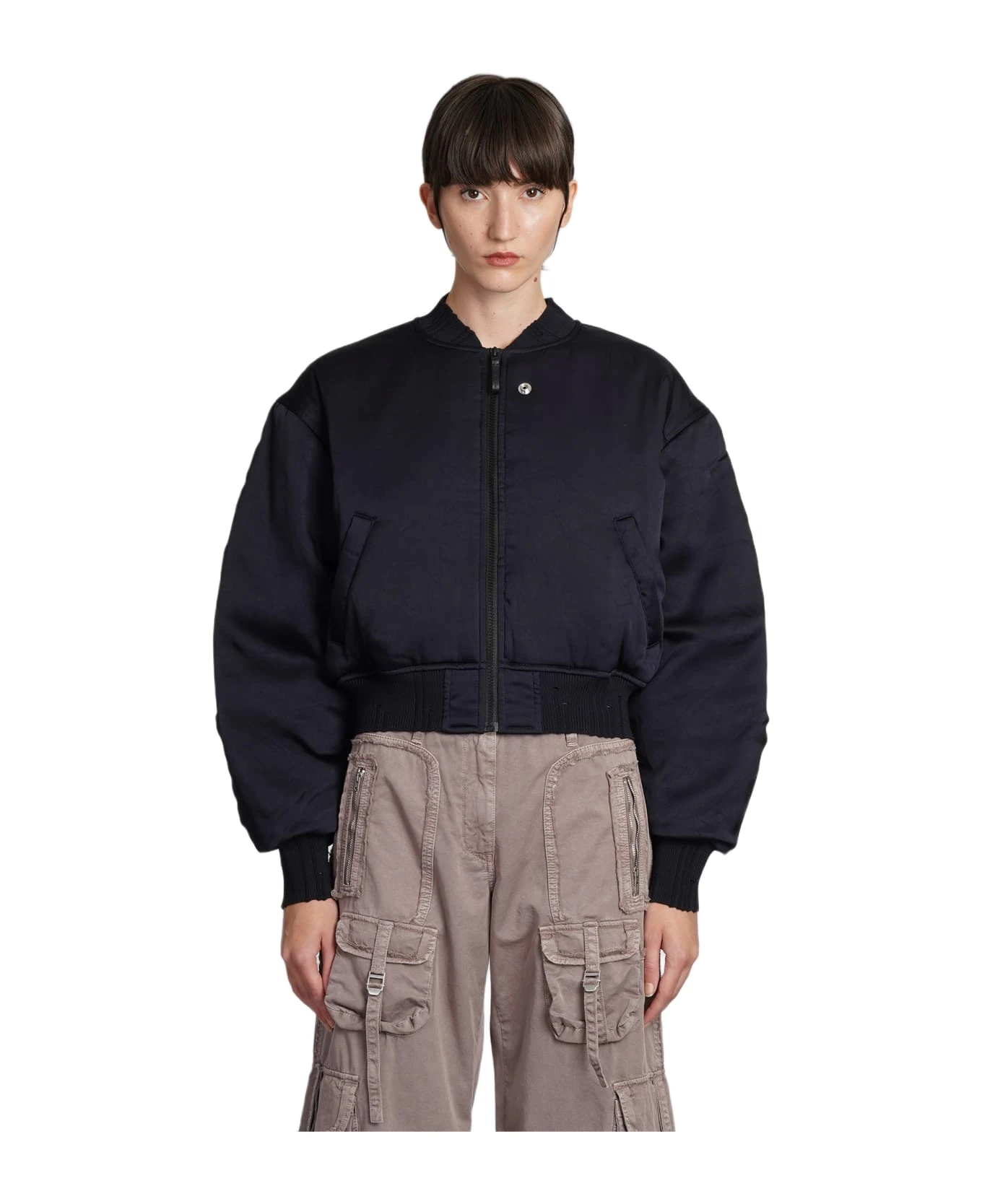 Acne Studios Casual Jacket In Black Polyester 3 Acne Studios Casual Jacket In Black Polyester