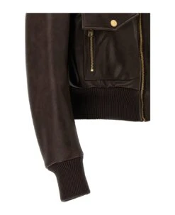 Dolce & Gabbana Sheepskin Eco-leather Jacket -Femme Mode Shop edff2da0fdf692e3ded19974f3cb76e6