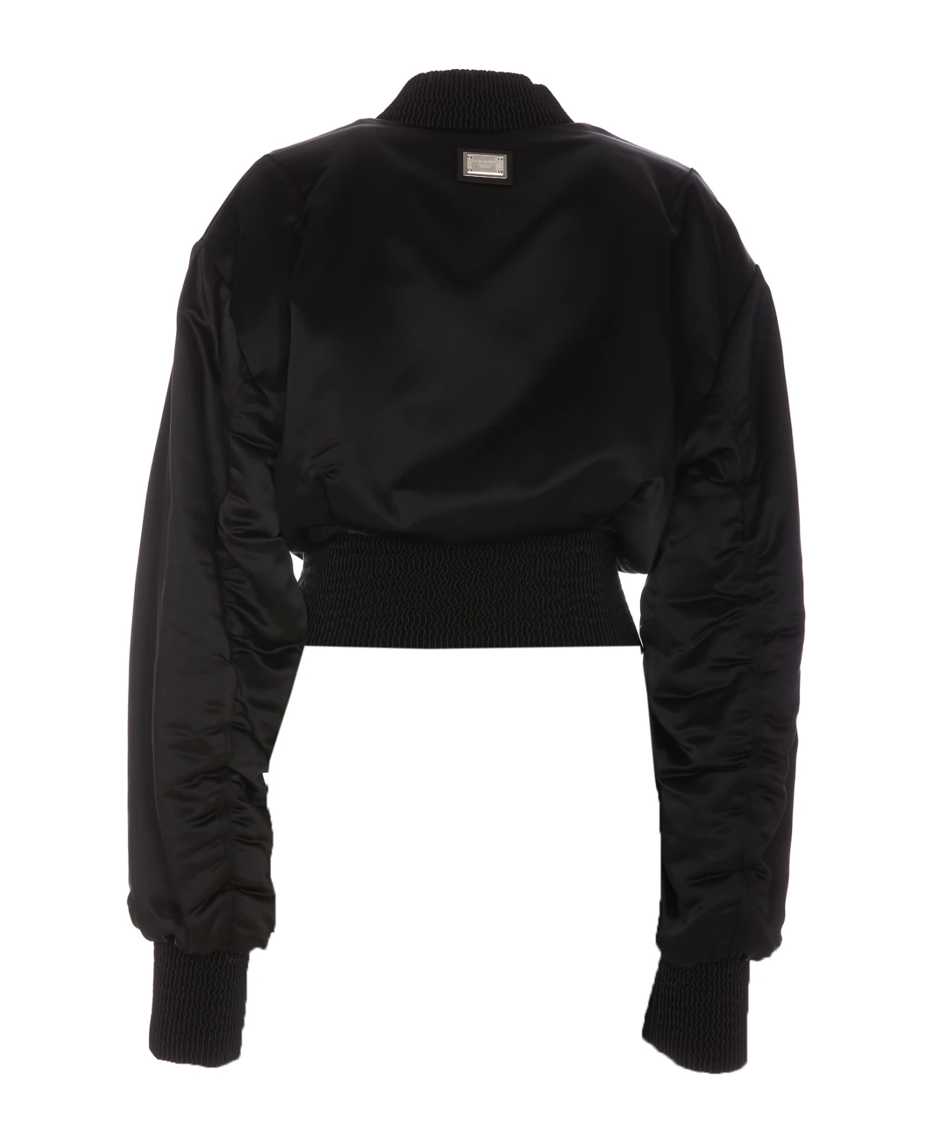 Dolce & Gabbana Short Duchesse Bomber Jacket 4 Dolce & Gabbana Short Duchesse Bomber Jacket - Image 2