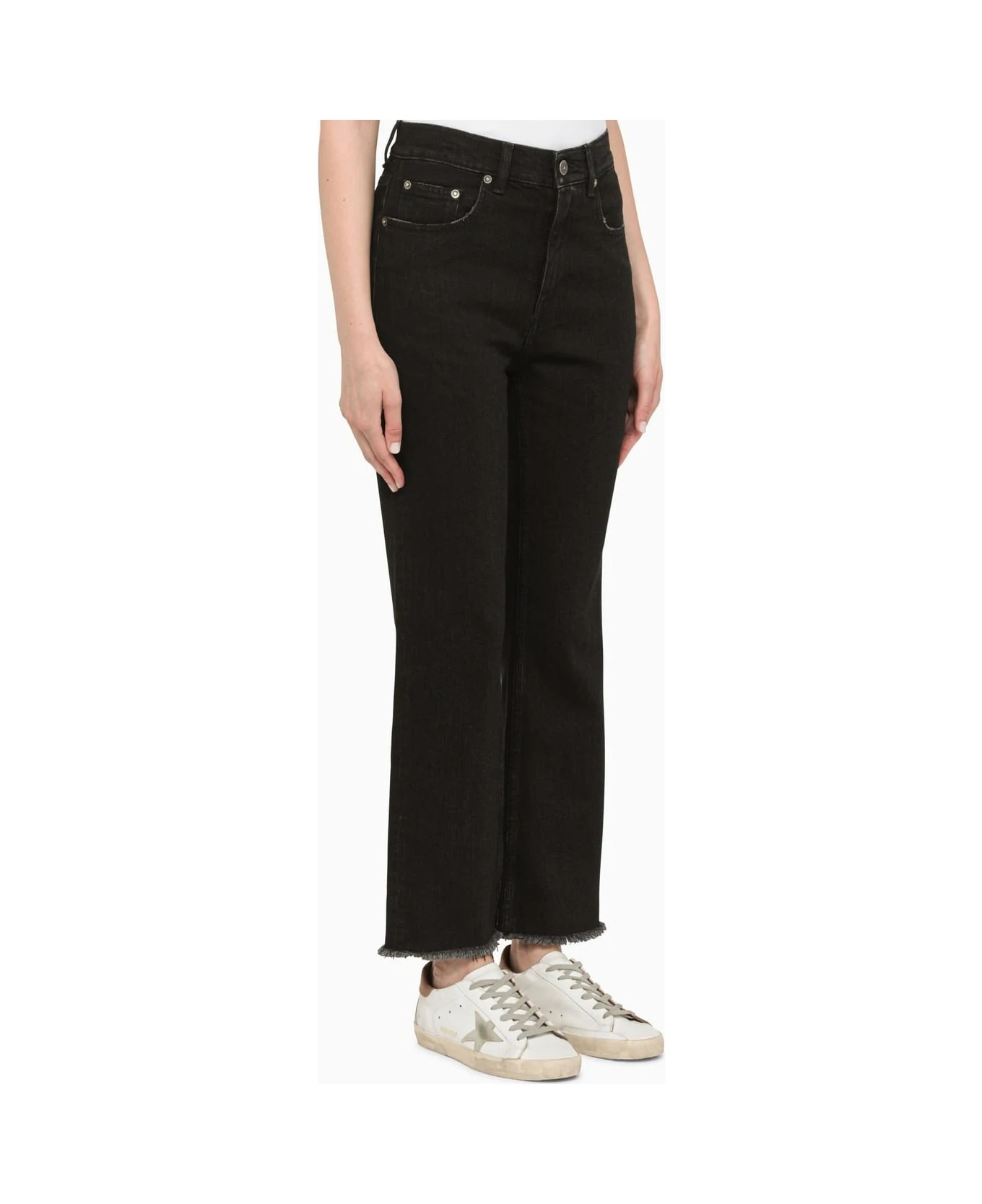 Golden Goose Cropped Black Jeans 4 Golden Goose Cropped Black Jeans - Image 2