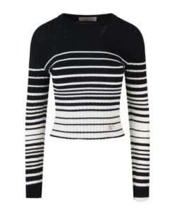 Valentino Garavani Cashmere Blend Striped Jumper