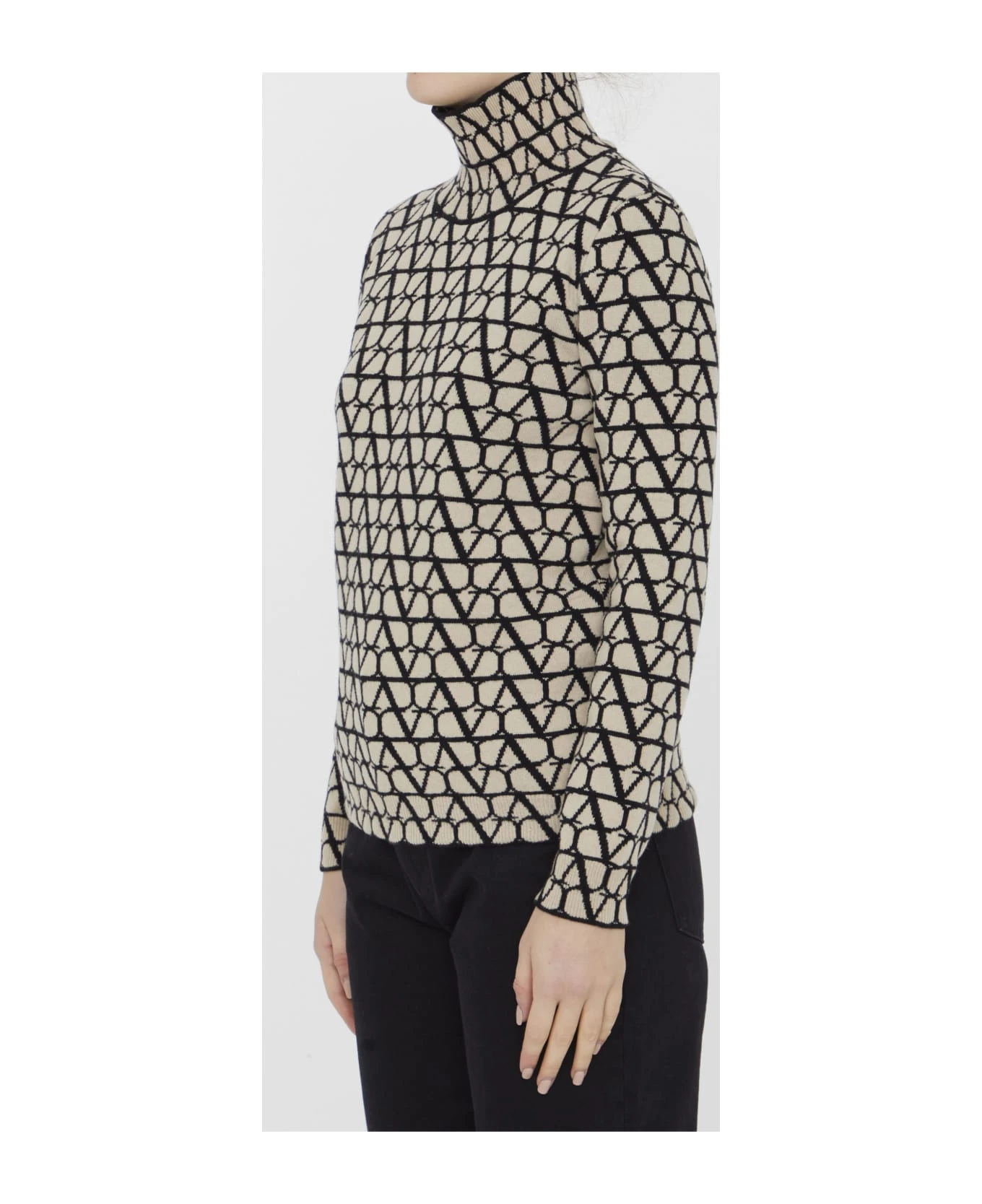 Valentino Garavani Toile Iconographe Sweater 4 Valentino Garavani Toile Iconographe Sweater - Image 2