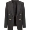 Lanvin Black Blazer 2 Lanvin Black Blazer -Femme Mode Shop fbdf9ec14674301fdc48b104072d582c