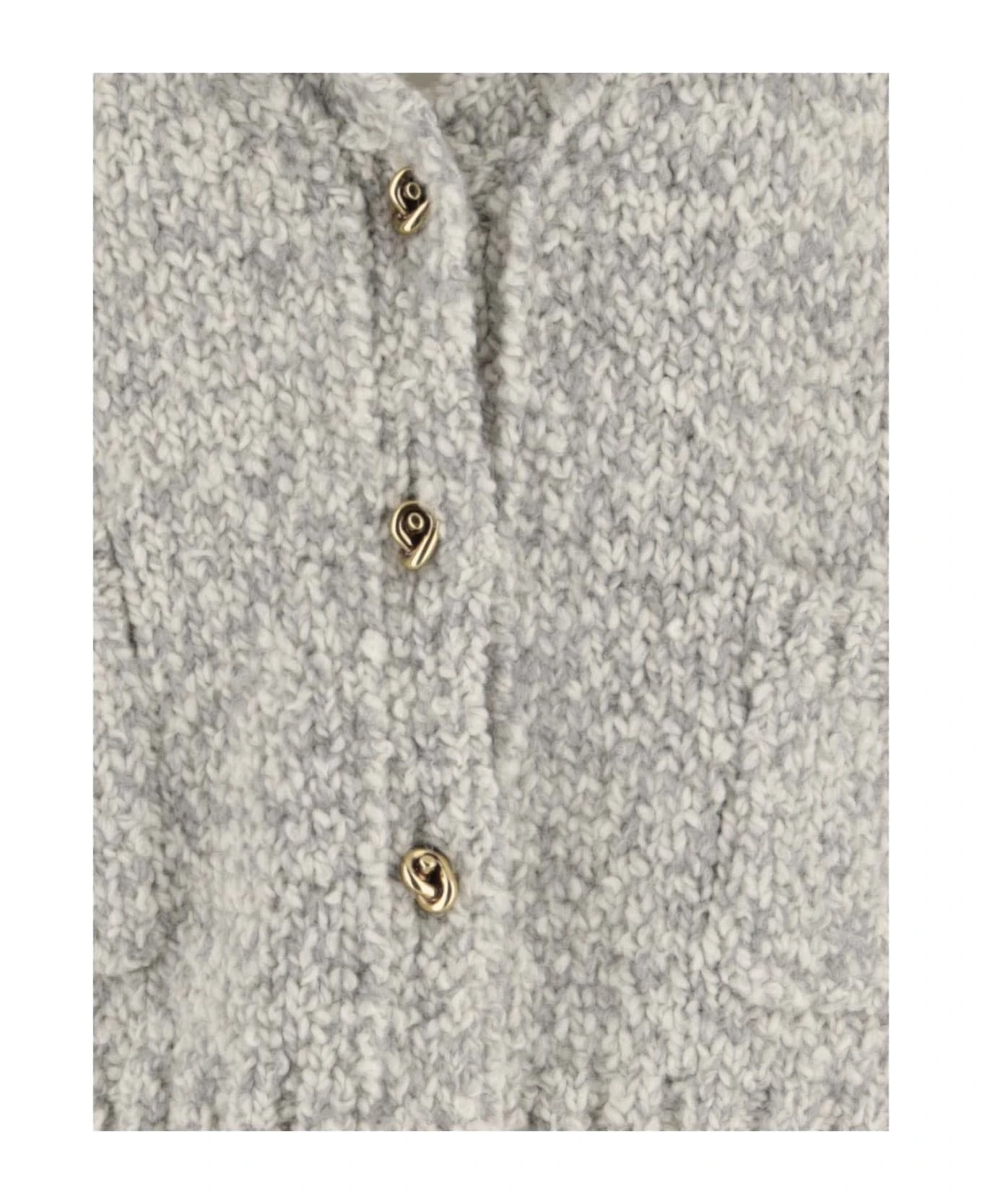 Bottega Veneta Alpaca And Wool Blend Cardigan 5 Bottega Veneta Alpaca And Wool Blend Cardigan - Image 3