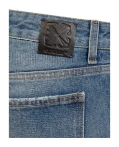 Off-White Arrow Flared Jeans -Femme Mode Shop fedcfabd0b98f559c52cf092e2e82565